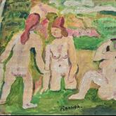 Piranda: Le Bagnanti (da Cezanne)