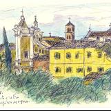Piranda: Convento e retro di S. Gregorio Magno