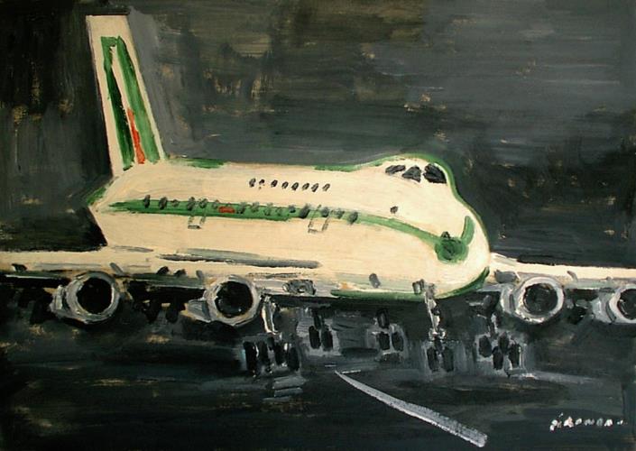Alitalia - Primi viaggi Quadrigetto