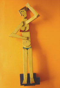 Flamenco - Figura in legno 